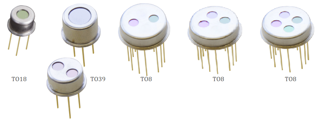單元紅外探測器和多元紅外探測器的外殼